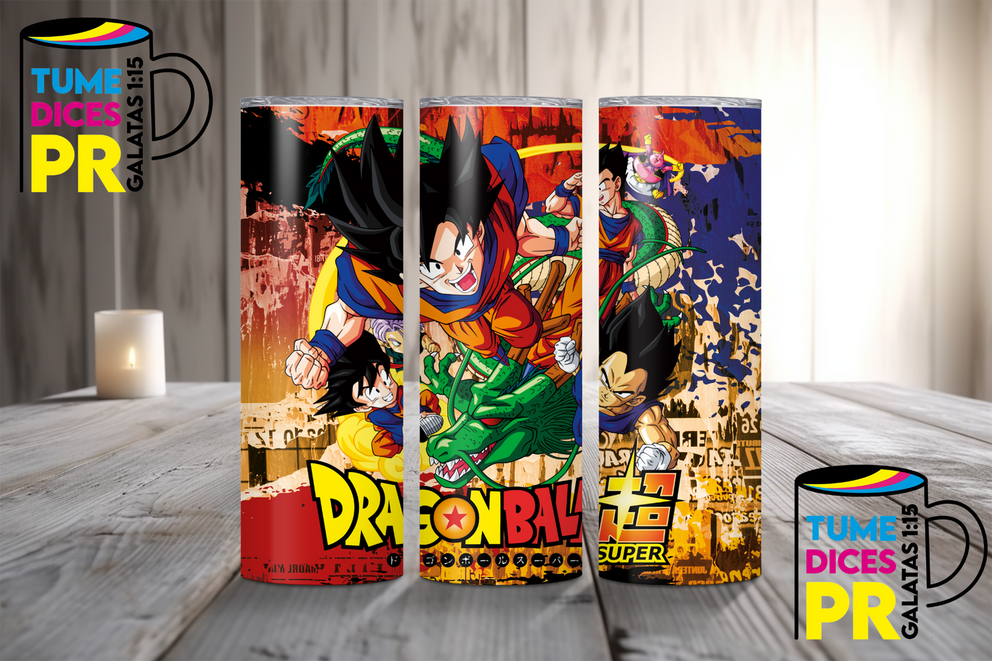 ANIME Skinny Tumbler