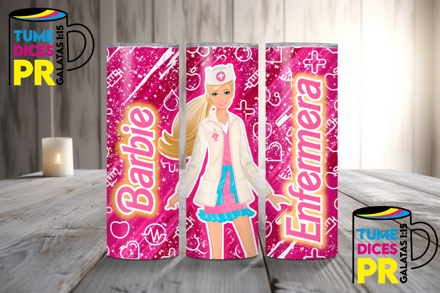 BARBIE Skinny Tumbler