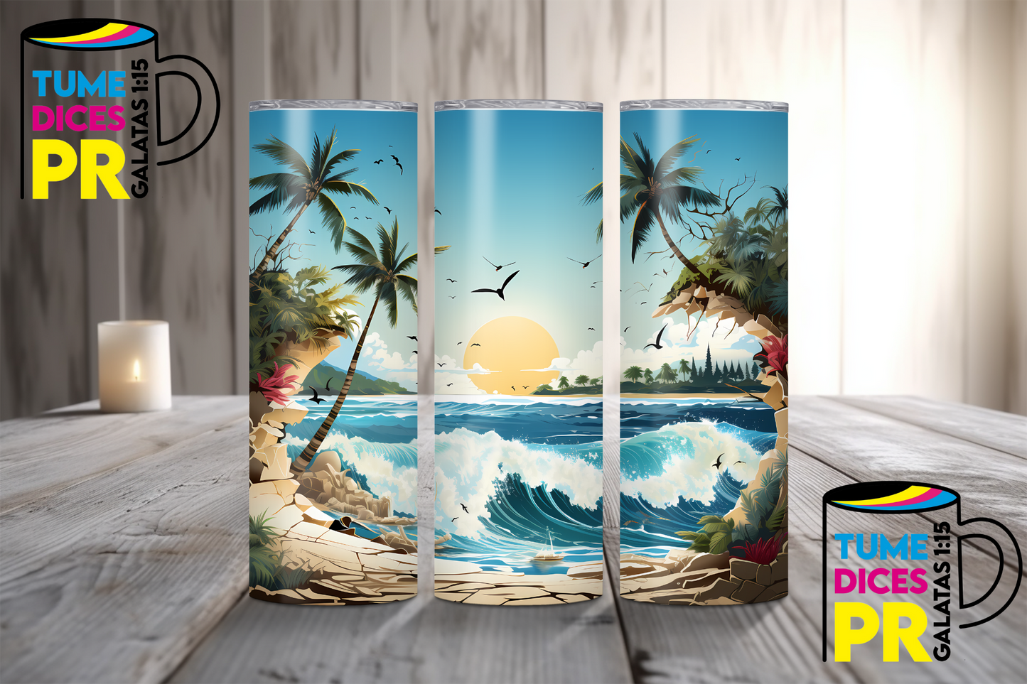 PAISAJES 2 Skinny Tumbler