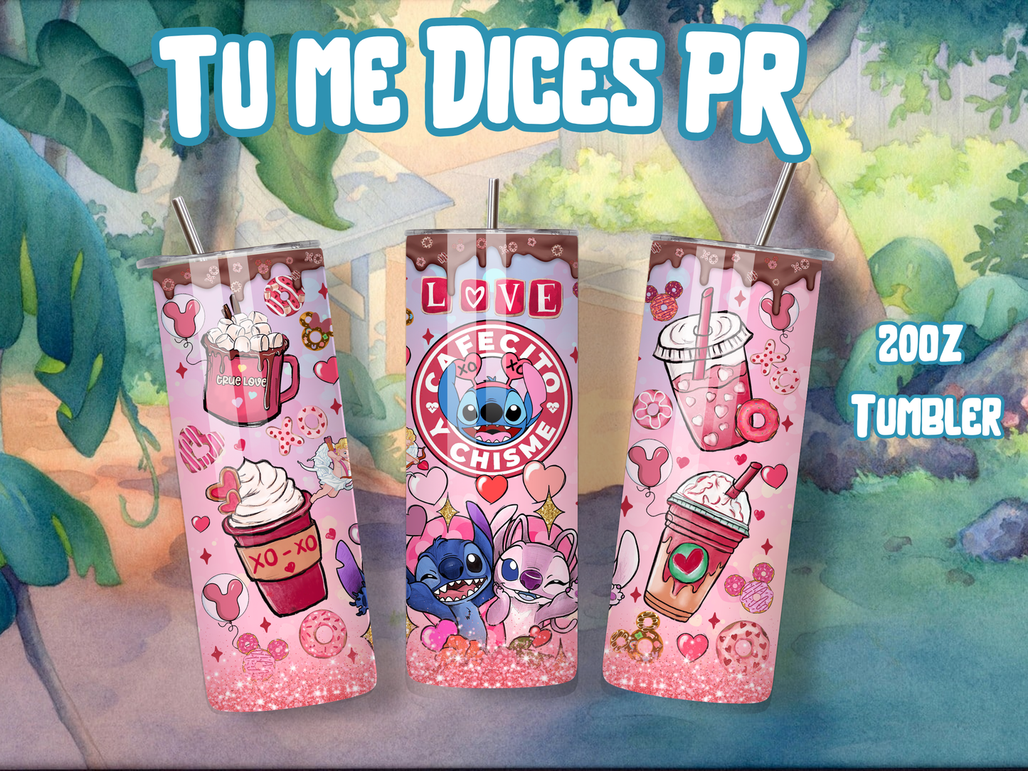 LILO & STITCH 2 Skinny Tumbler