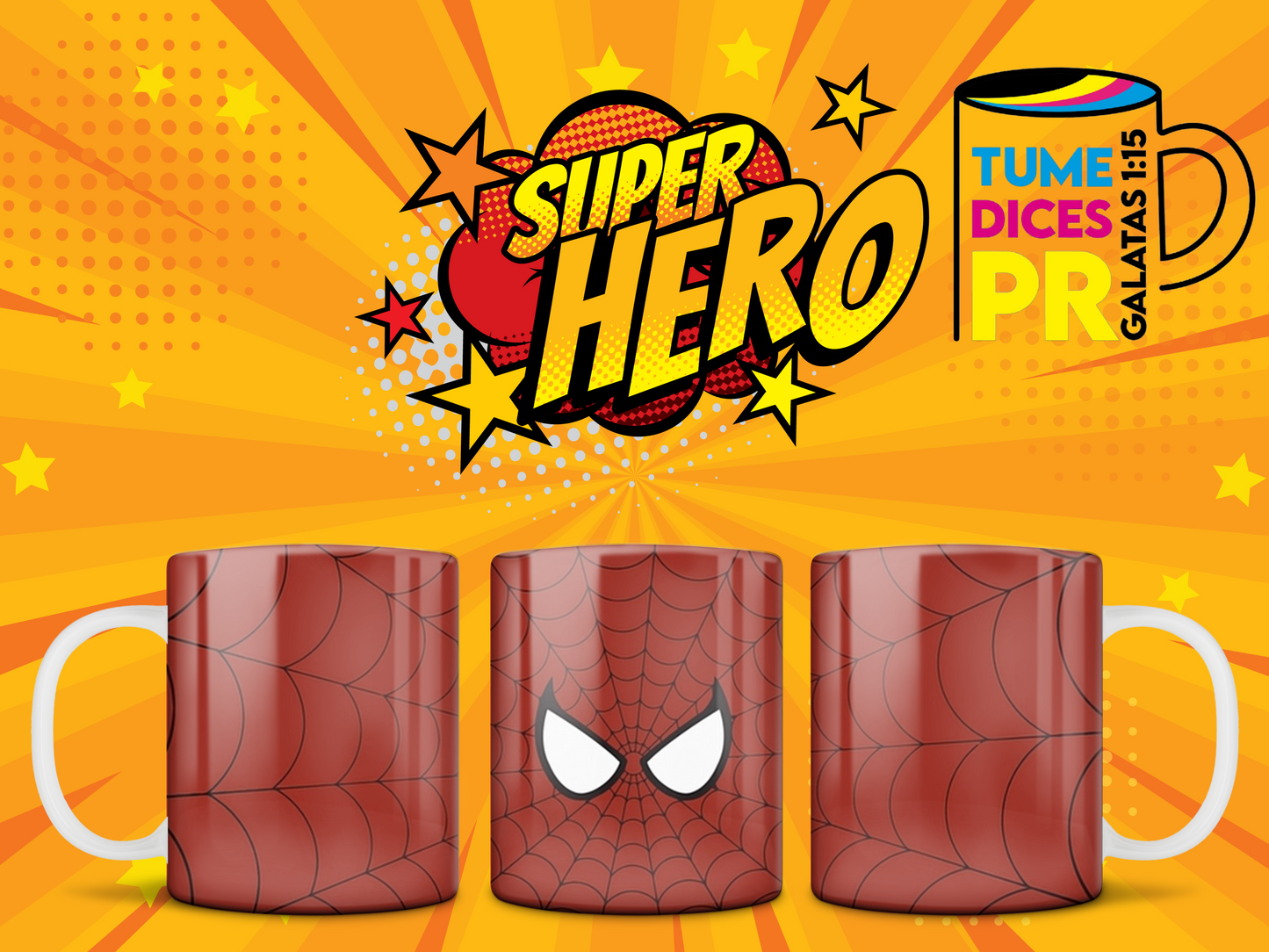 Taza Super Heroes 2