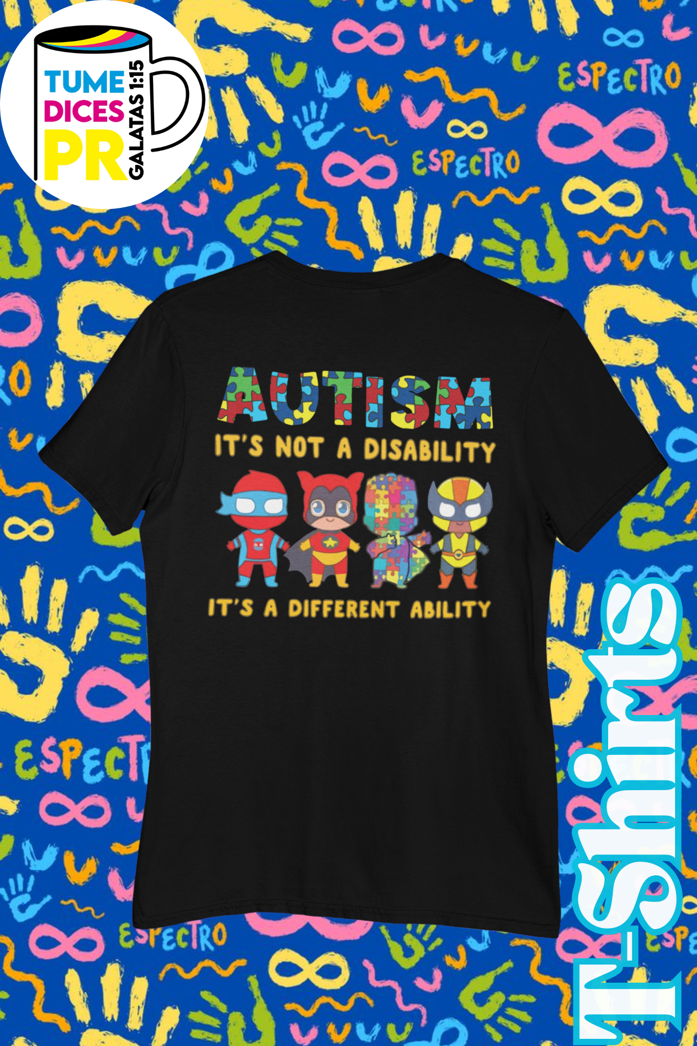 Camiseta AUTISMO 3