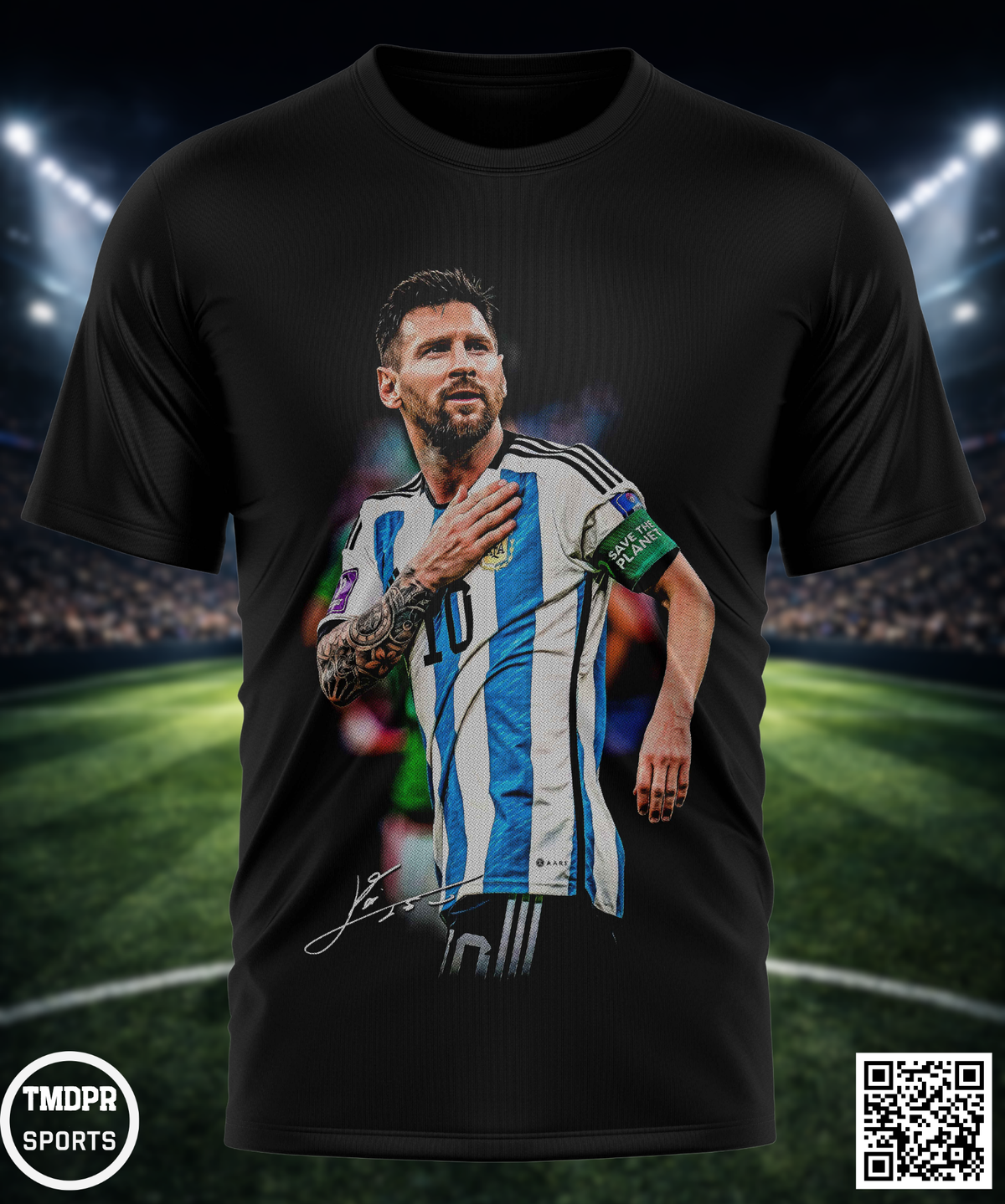 Camiseta MESSI 2 | Algodón y poliéster | Tallas S–XL