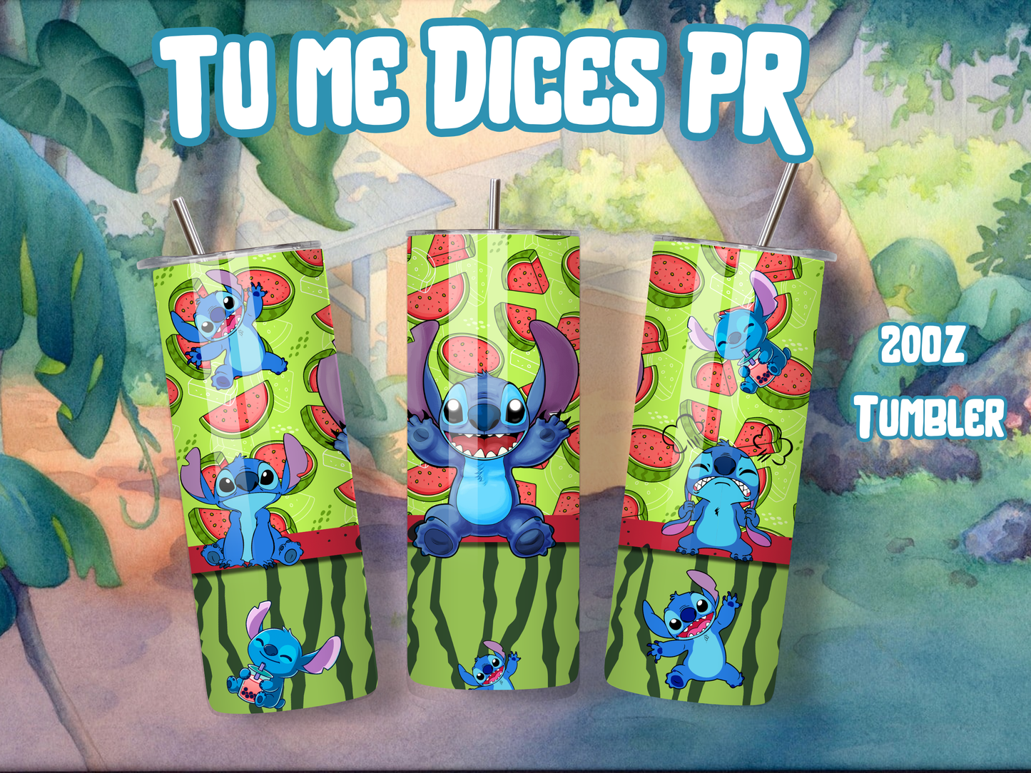 LILO & STITCH 2 Skinny Tumbler