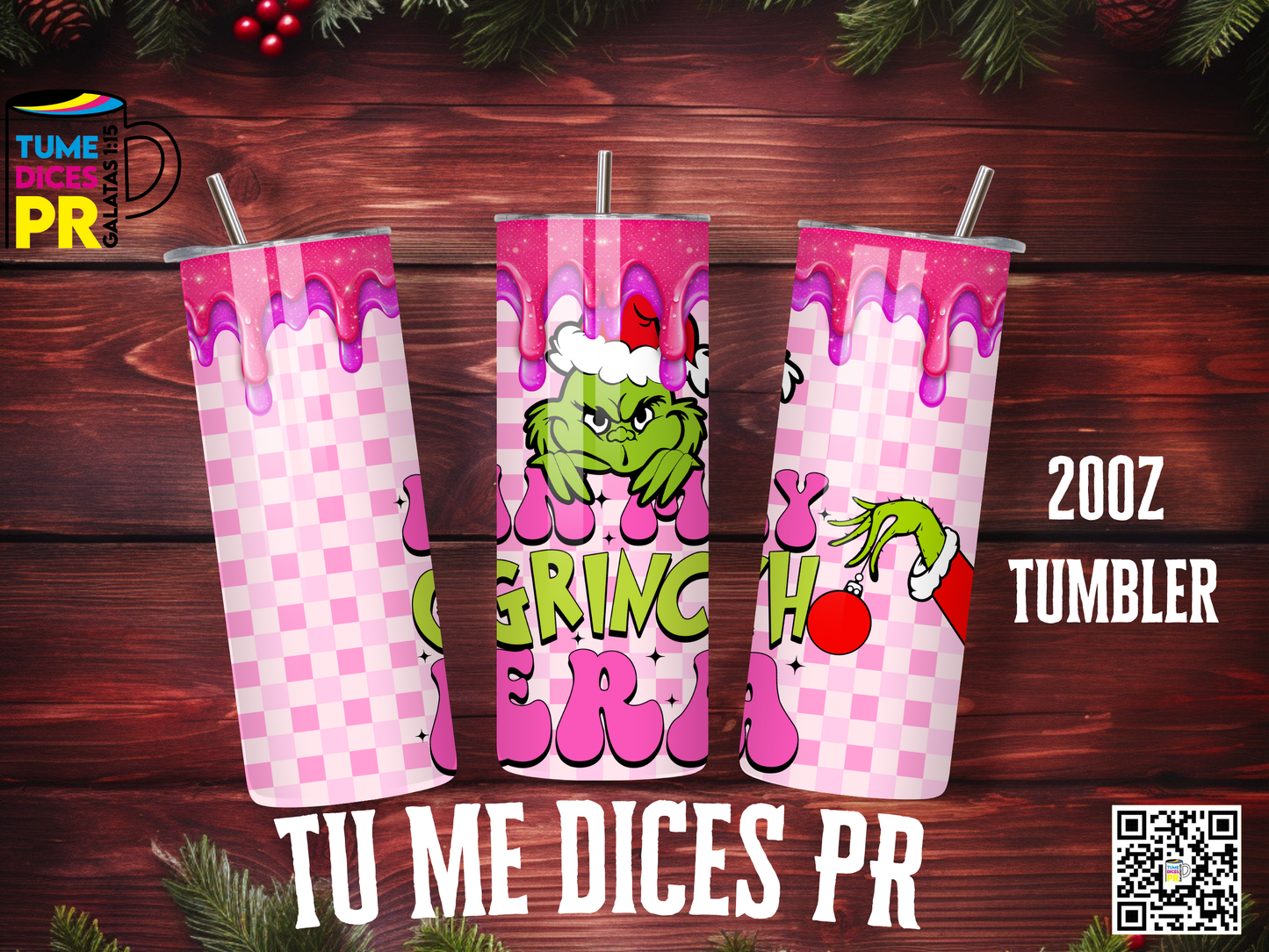 NAVIDAD 3 Skinny Tumbler