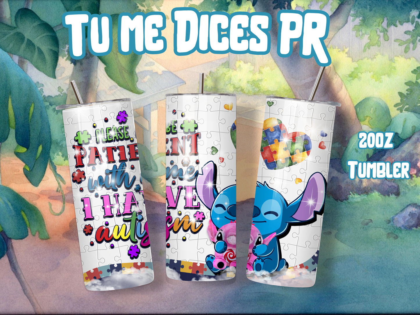 LILO & STITCH 2 Skinny Tumbler