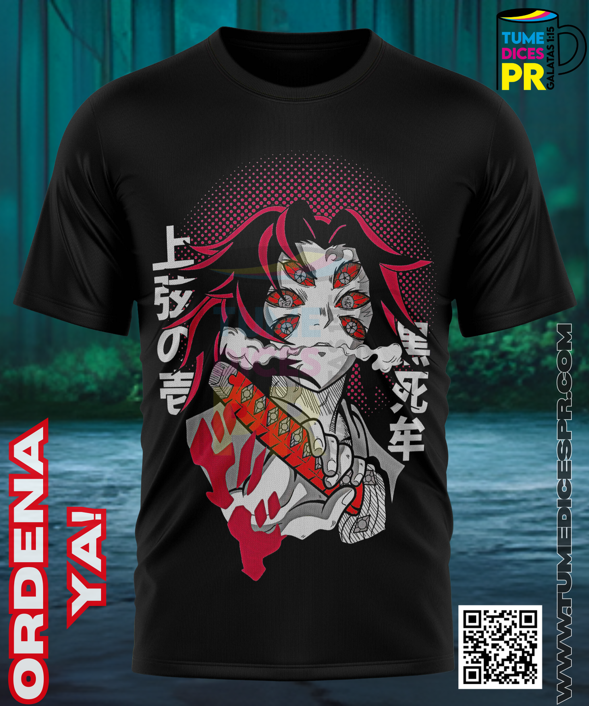 Camiseta DEMON SLAYER 2 | Algodón y poliéster | Tallas S–XL