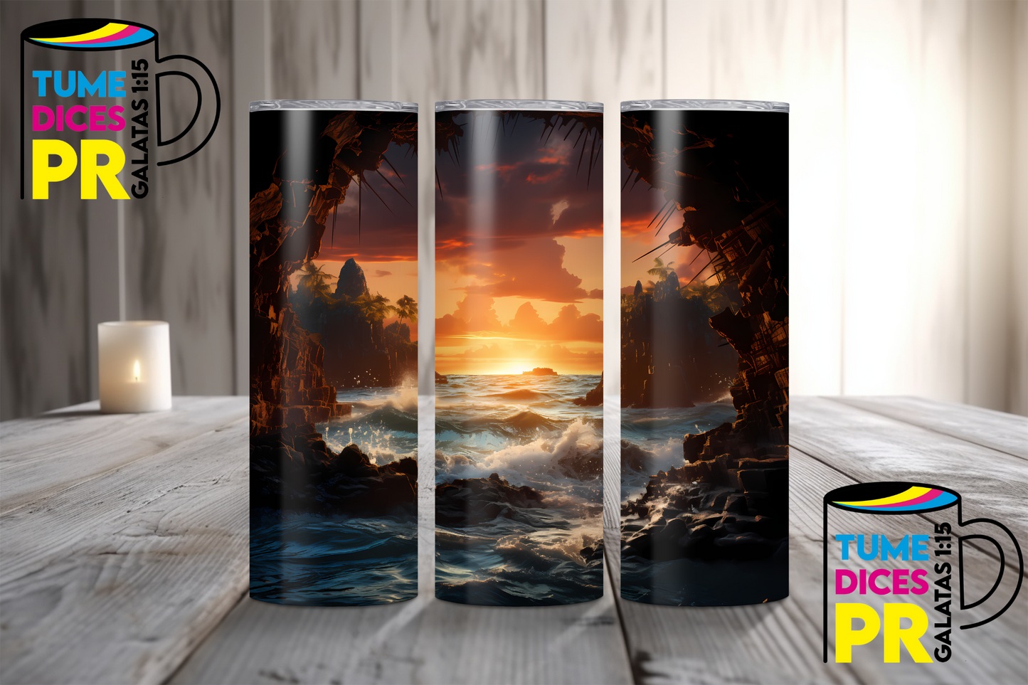 PAISAJES 2 Skinny Tumbler