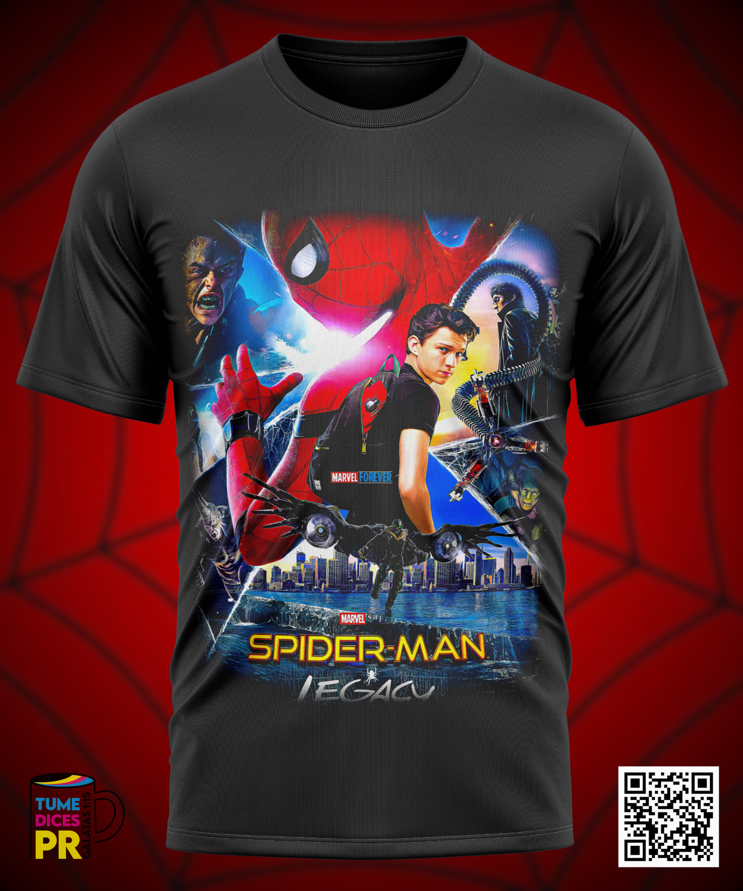 SPIDERMAN 2 Camisetas
