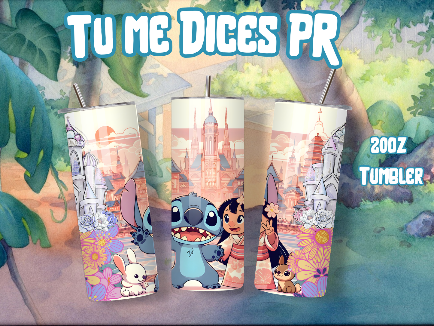 LILO & STITCH 2 Skinny Tumbler