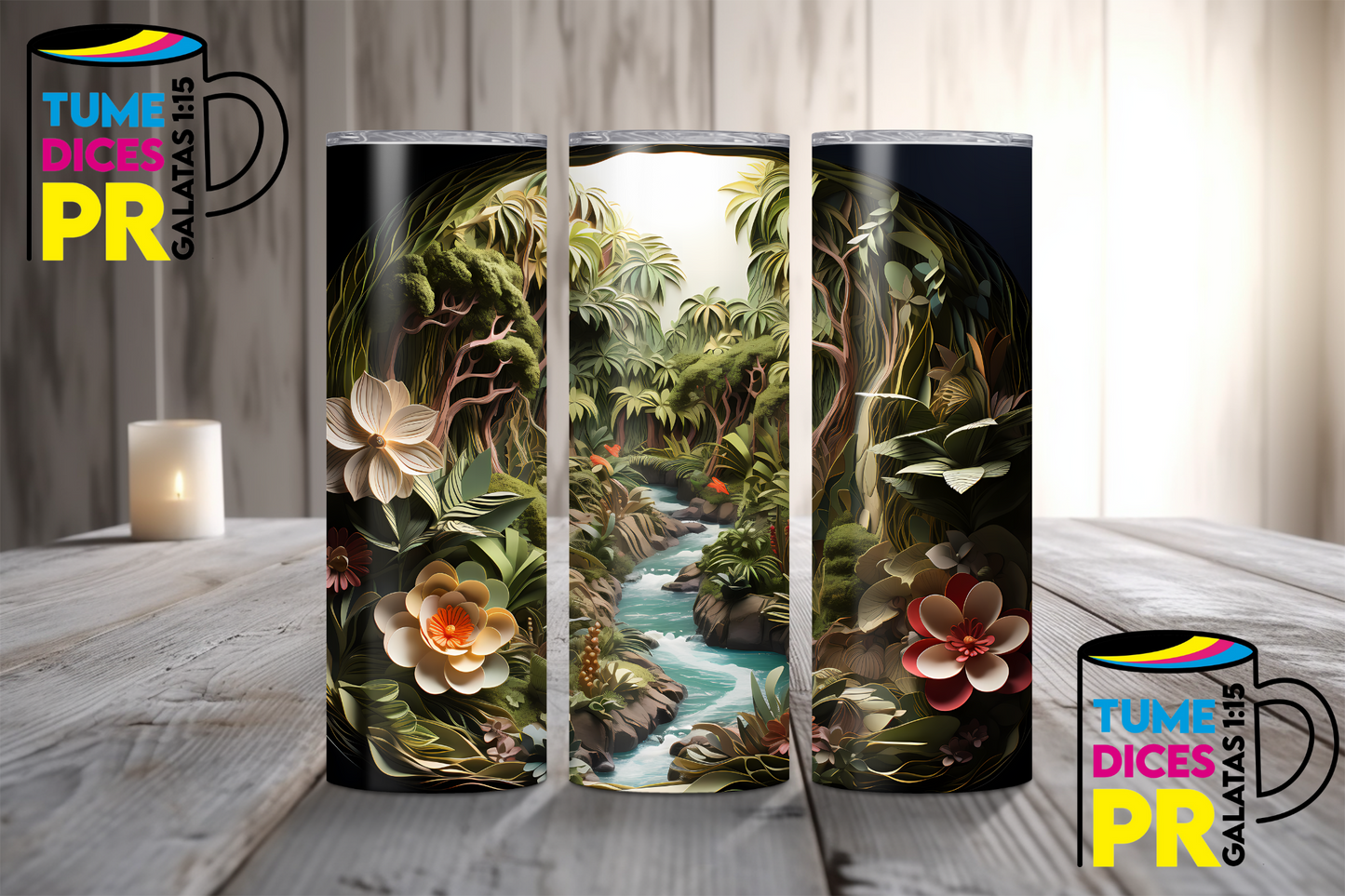 PAISAJES 2 Skinny Tumbler