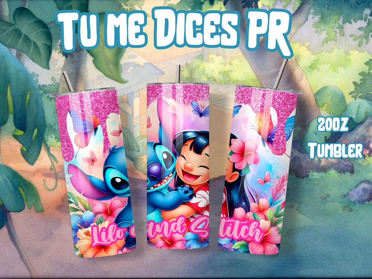 LILO & STITCH 2 Skinny Tumbler
