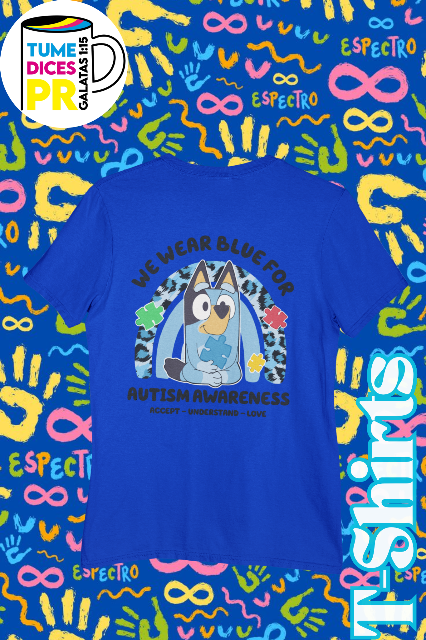 Camiseta AUTISMO 3