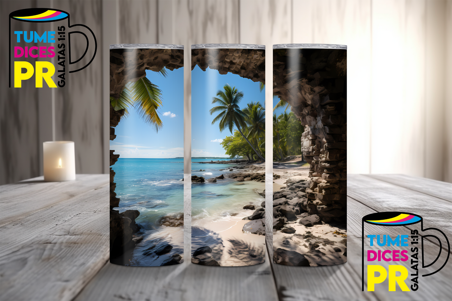 PAISAJES 2 Skinny Tumbler