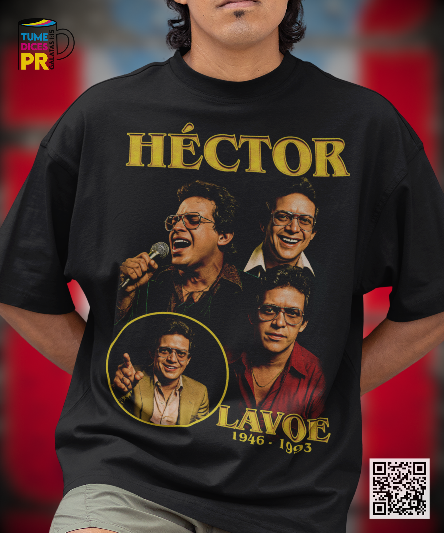 HECTOR LAVOE Camisetas