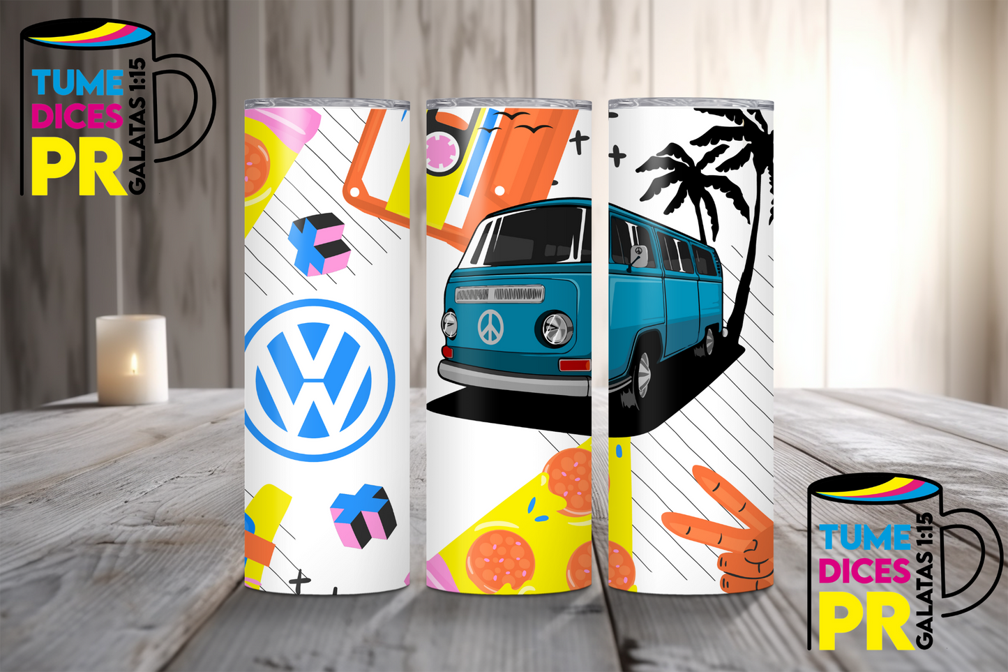 VW Skinny Tumbler