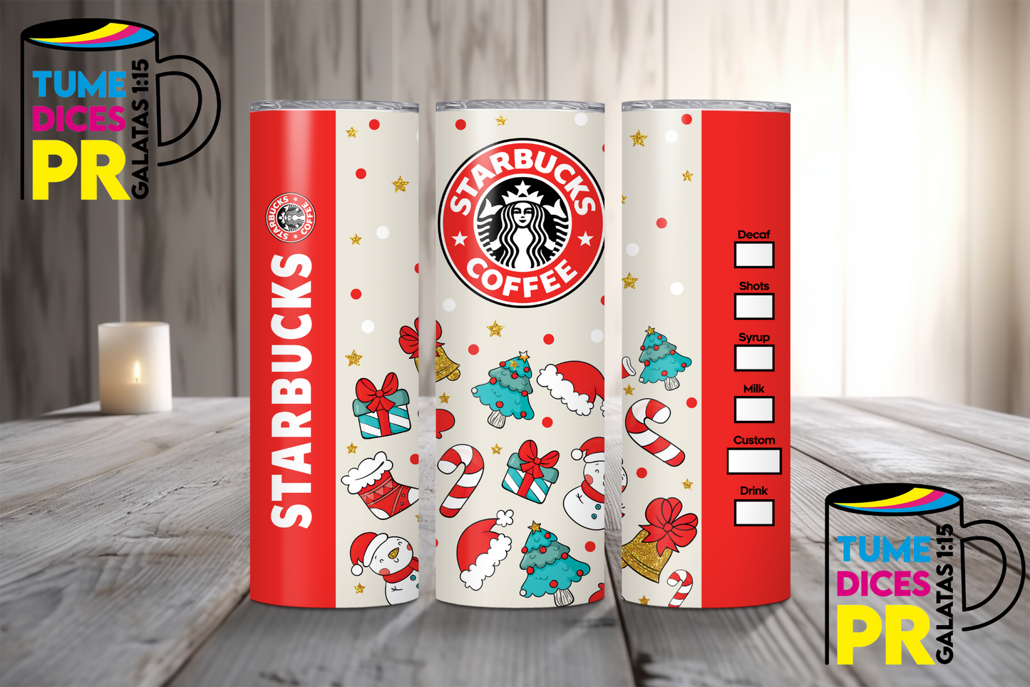 NAVIDAD Skinny Tumbler