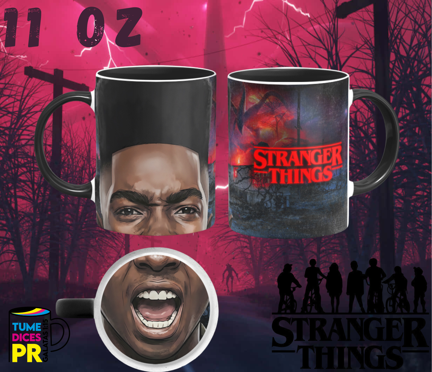 Taza STRANGER THINGS CON BOCA