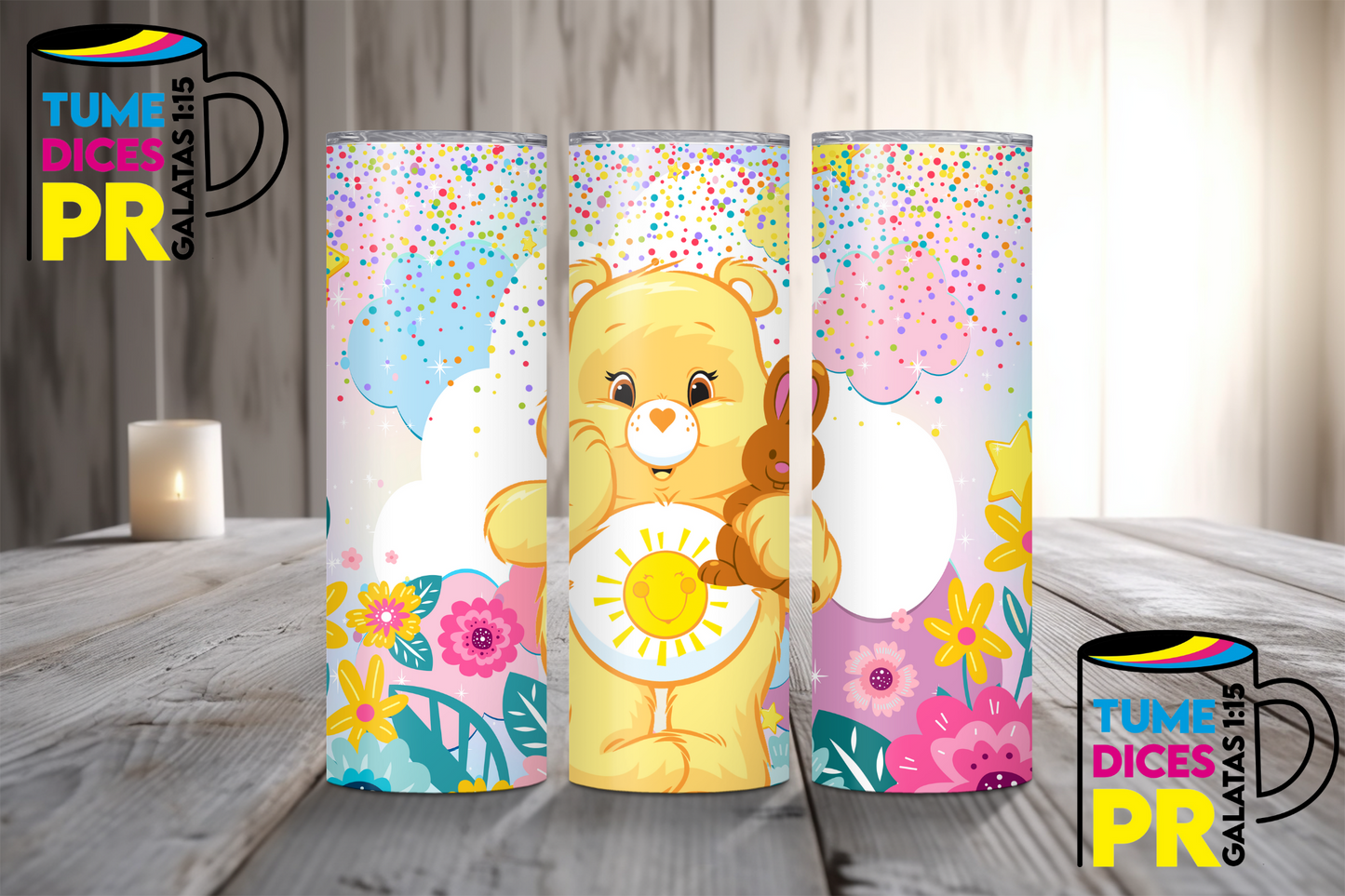 CARE BEARS Skinny Tumbler