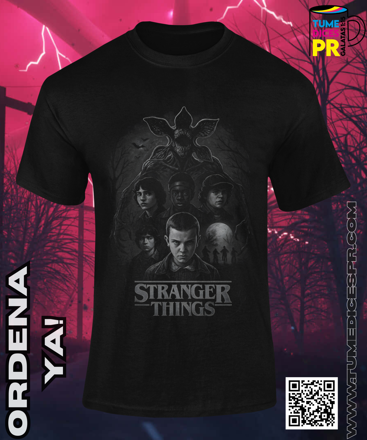 STRANGER THINGS Camisetas
