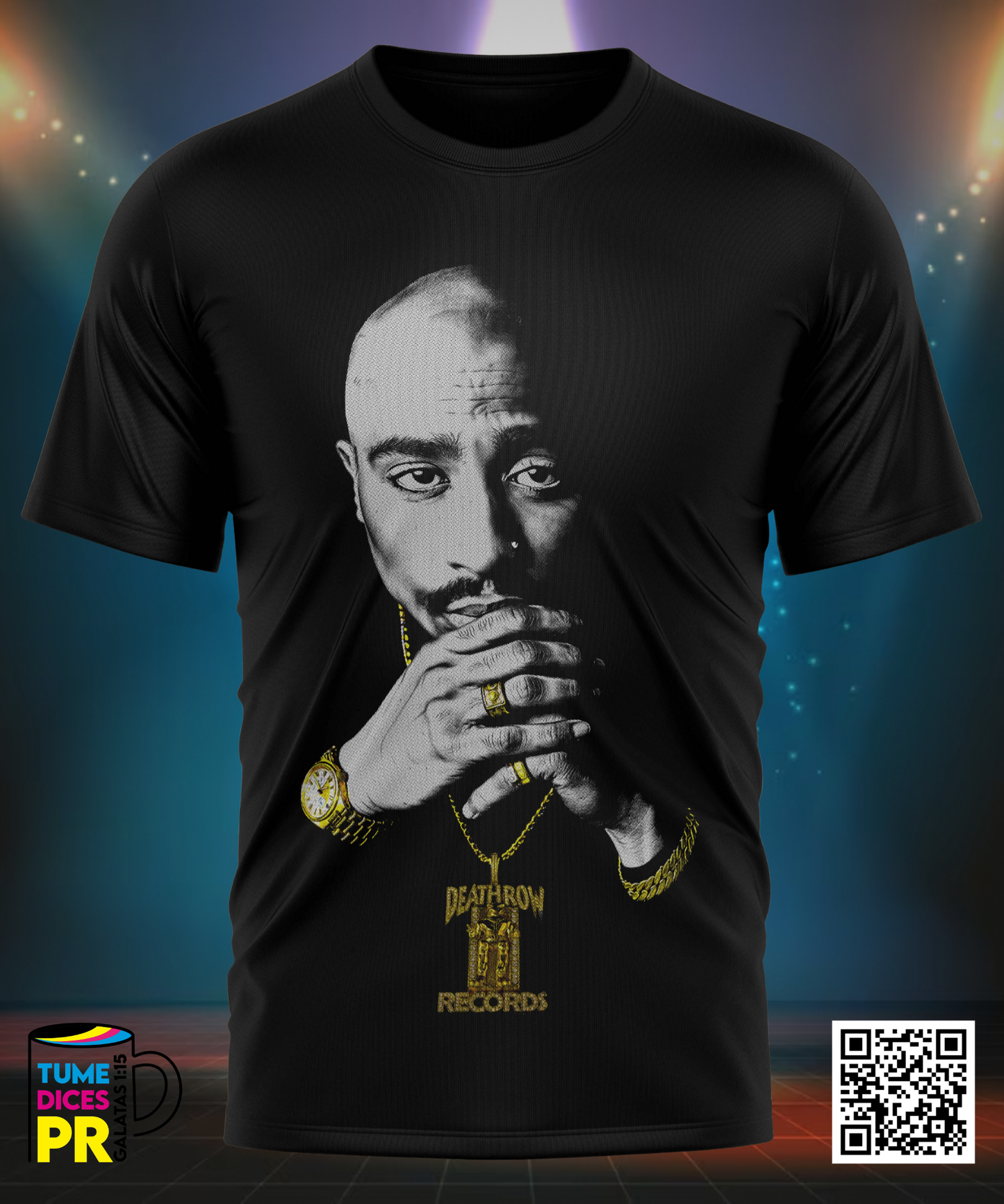 TUPAC Camiseta