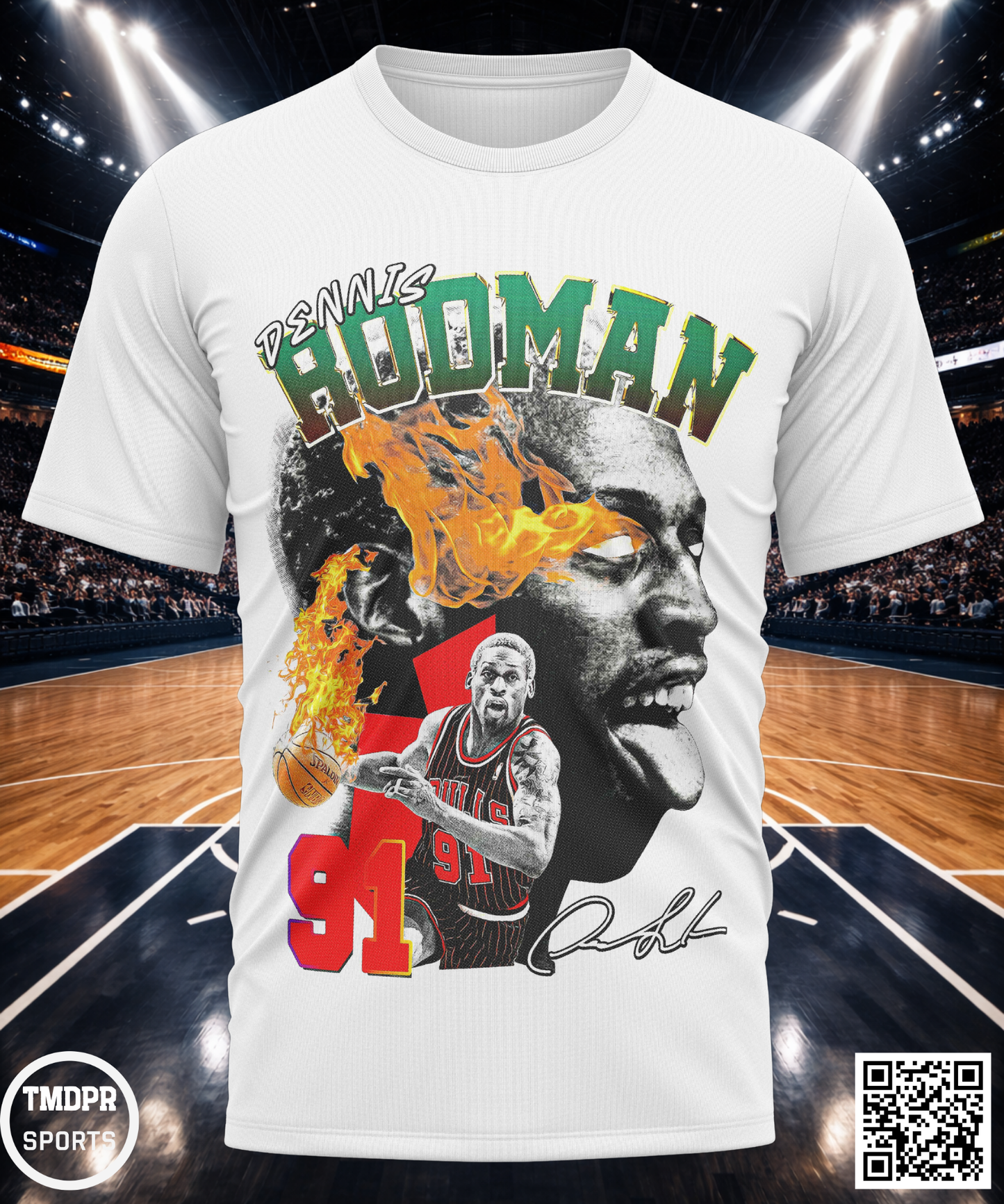 DENNIS RODMAN Camisetas