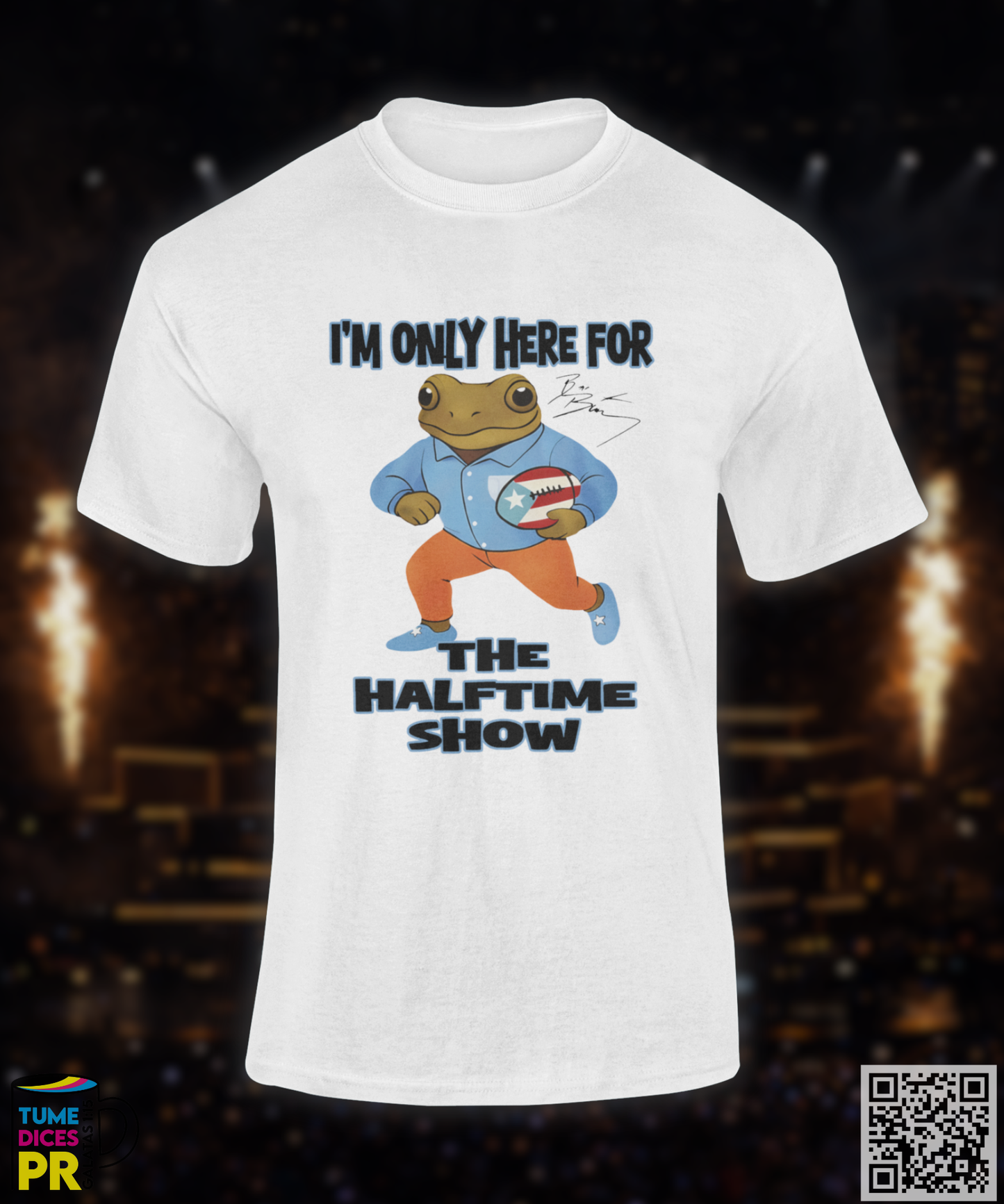 HALFTIME SHOW BAD BUNNY Camisetas