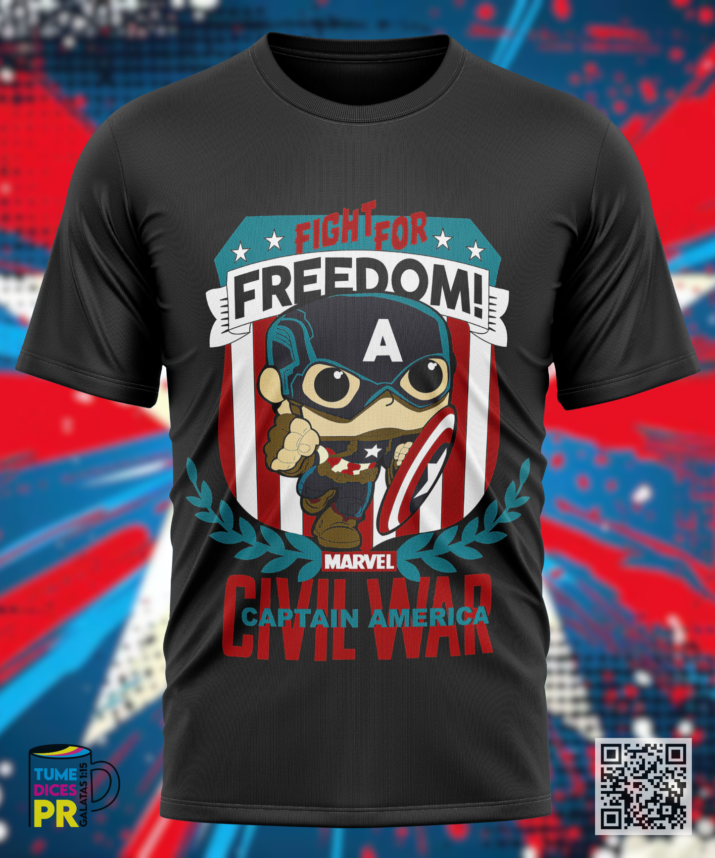 CAPTAIN AMERICA Camisetas