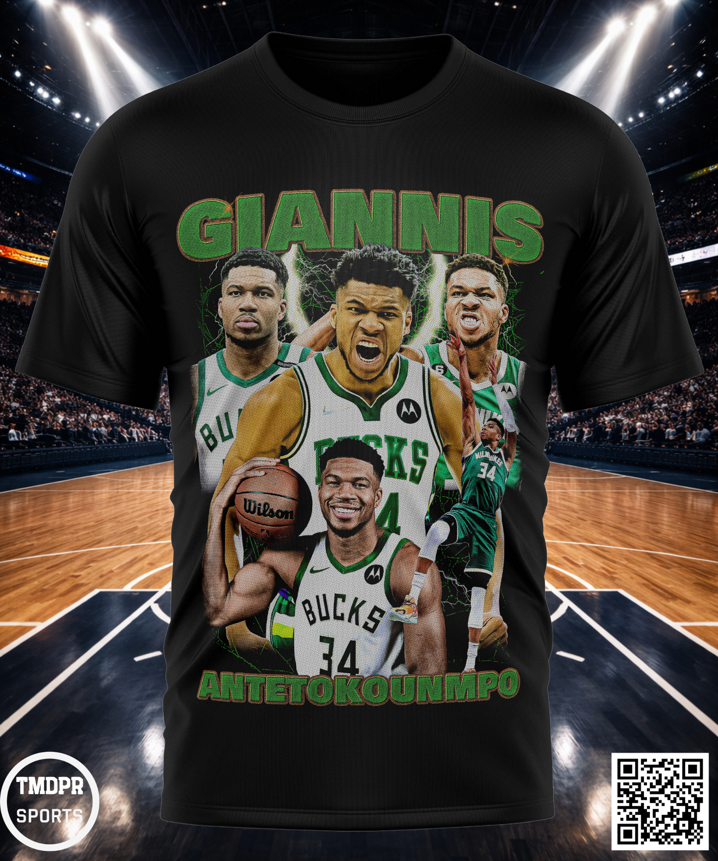 GIANNIS ANTETOKOUMPO Camisetas