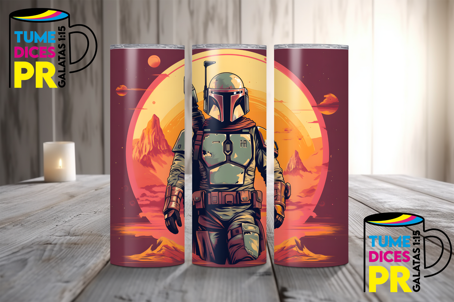 MANDALORIAN Skinny Tumbler