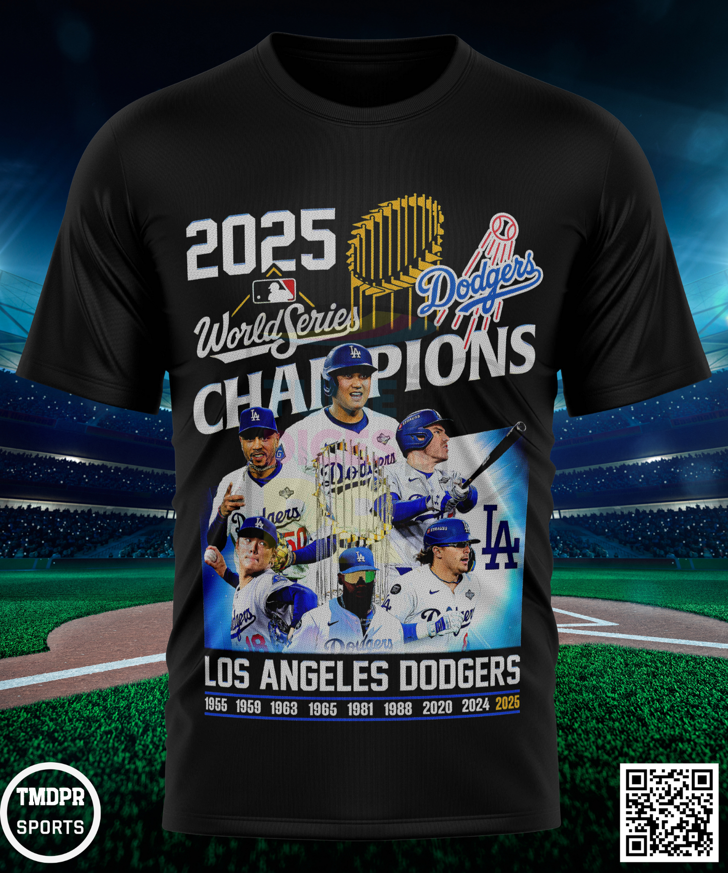 LA DODGERS Camisetas