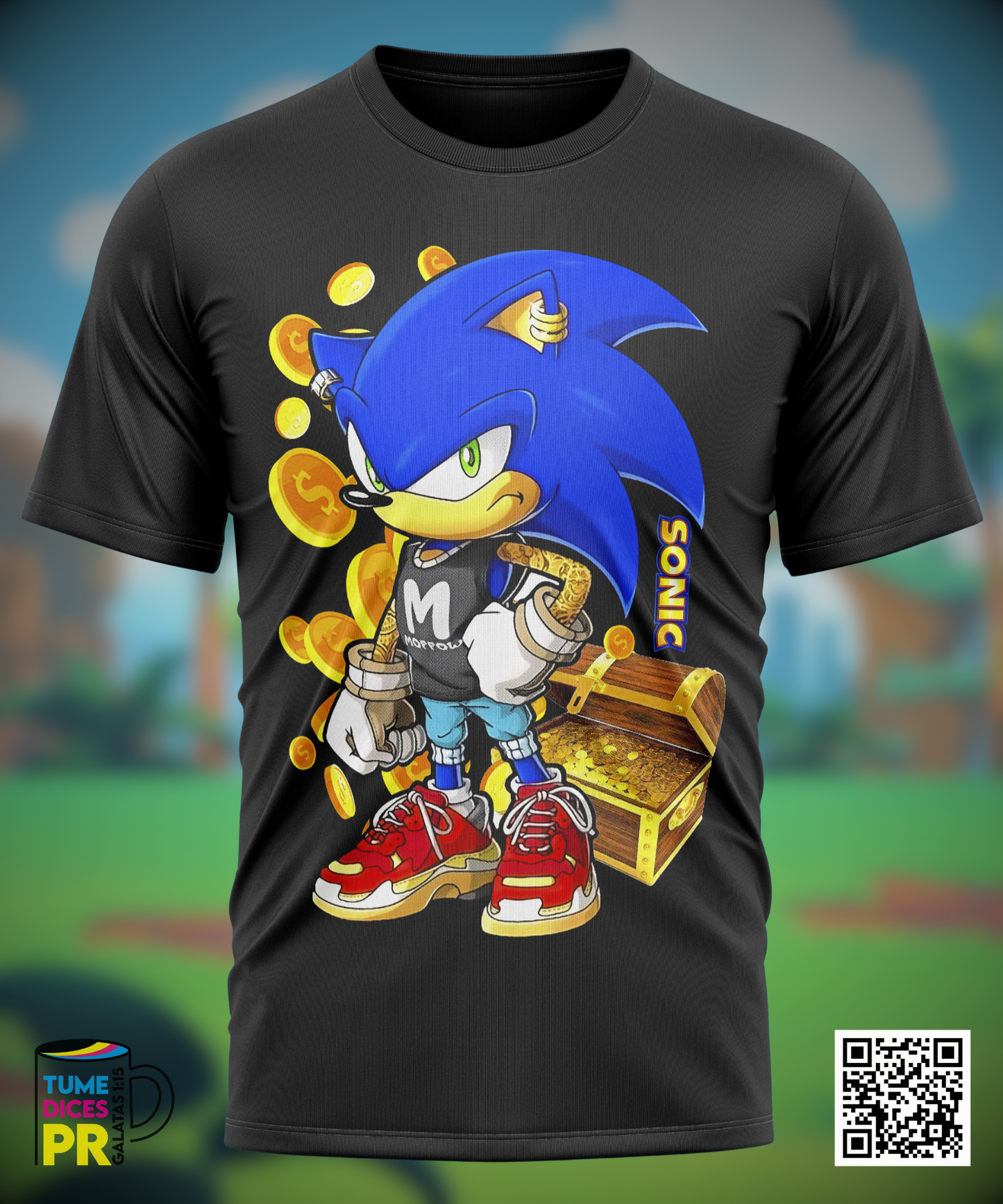 SONIC THE HEDGEHOG Camisetas