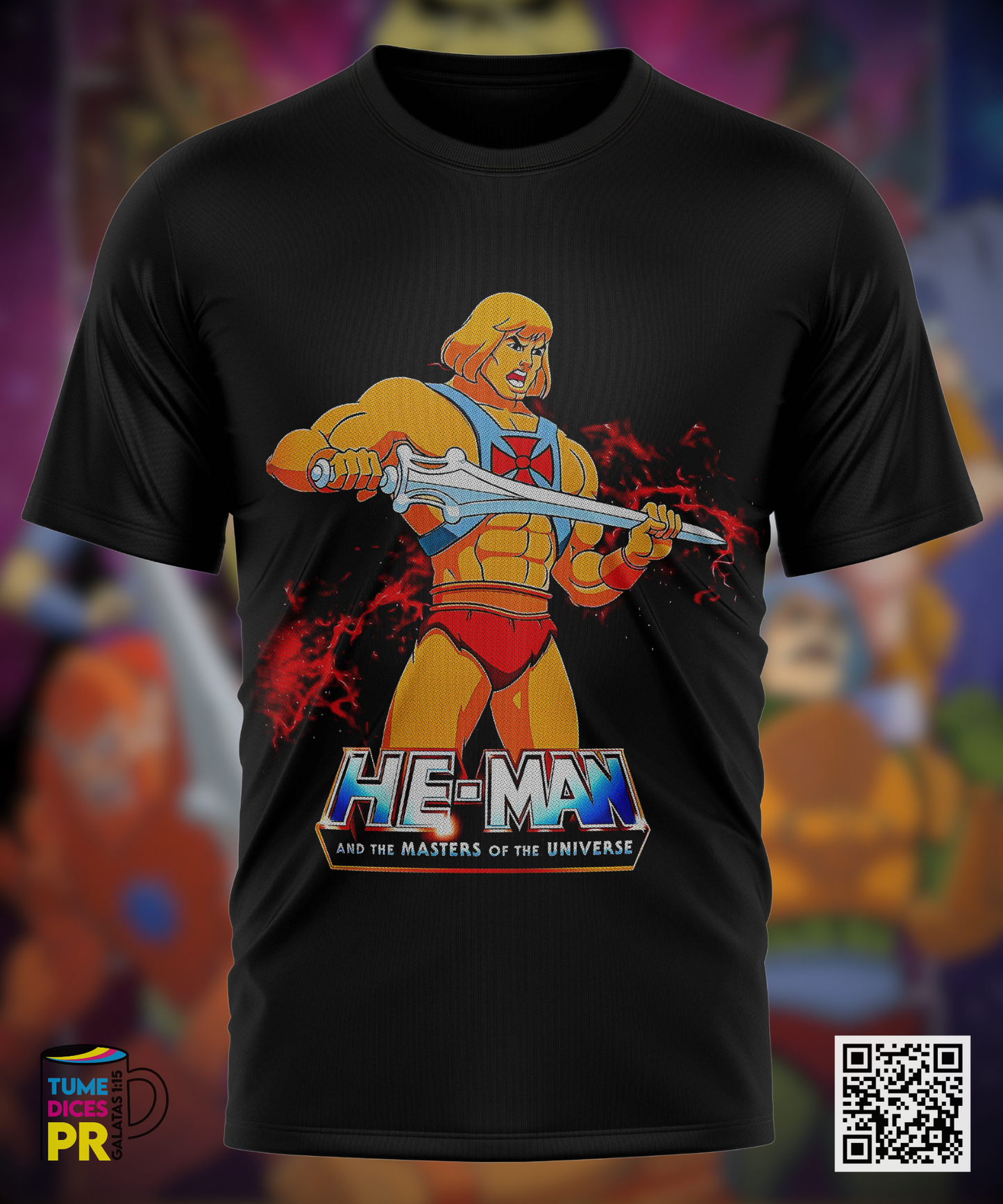 HE MAN Camisetas