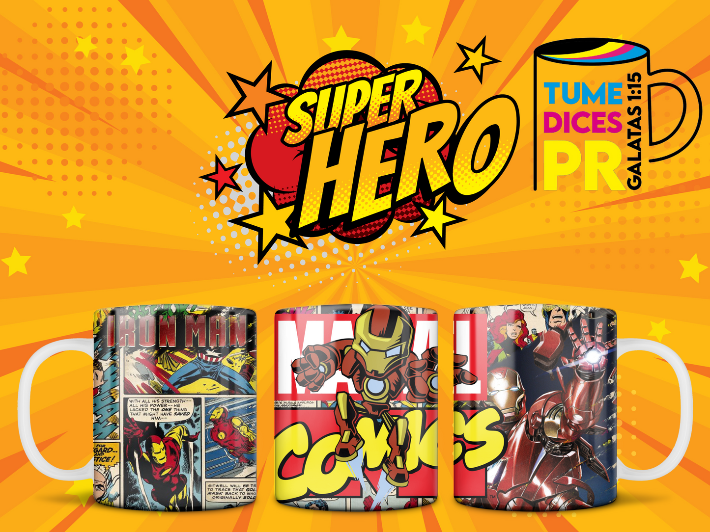 Taza Super Heroes 2