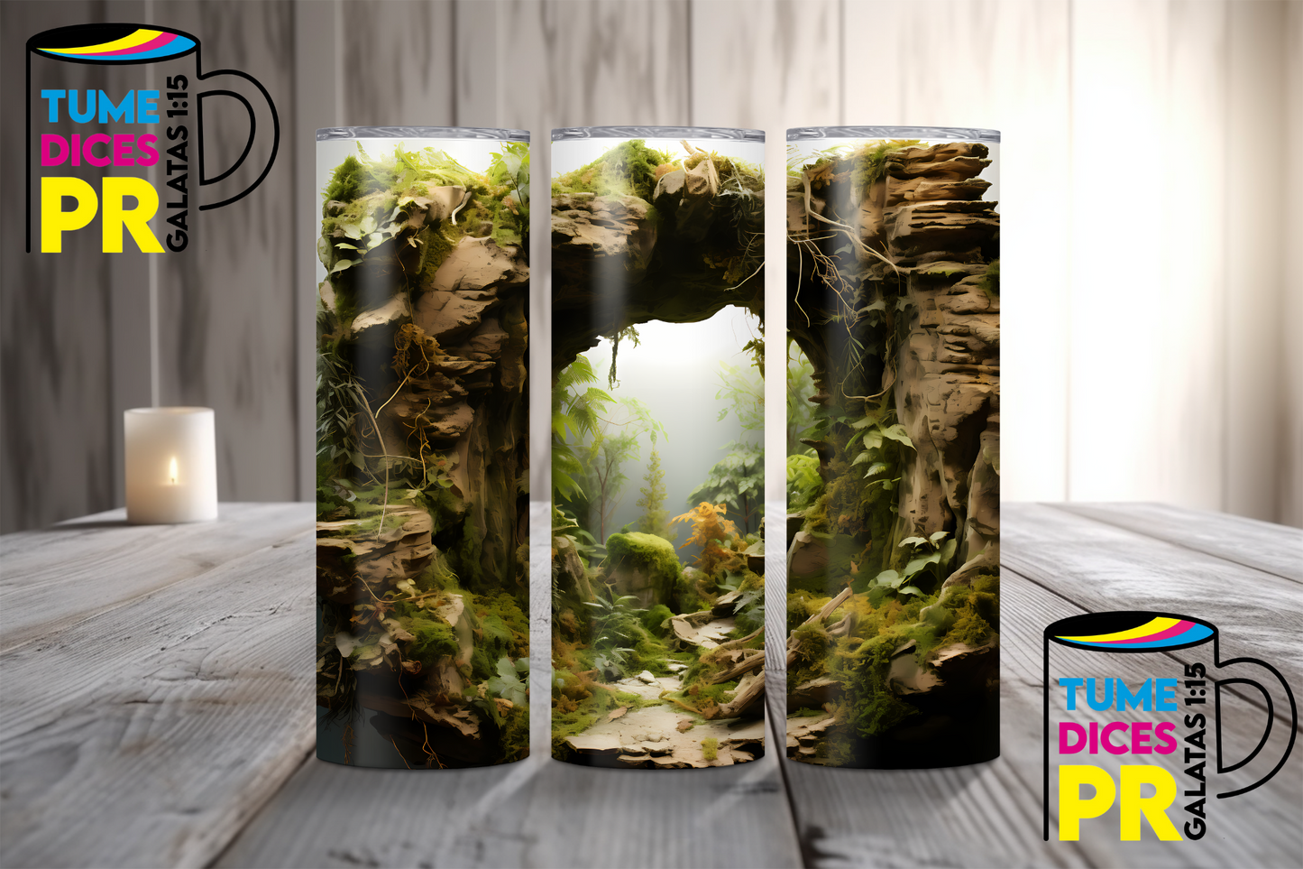 PAISAJES 2 Skinny Tumbler