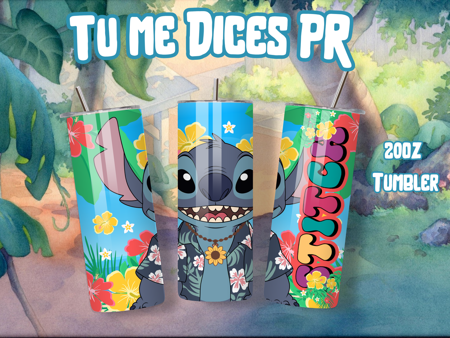 LILO & STITCH 2 Skinny Tumbler
