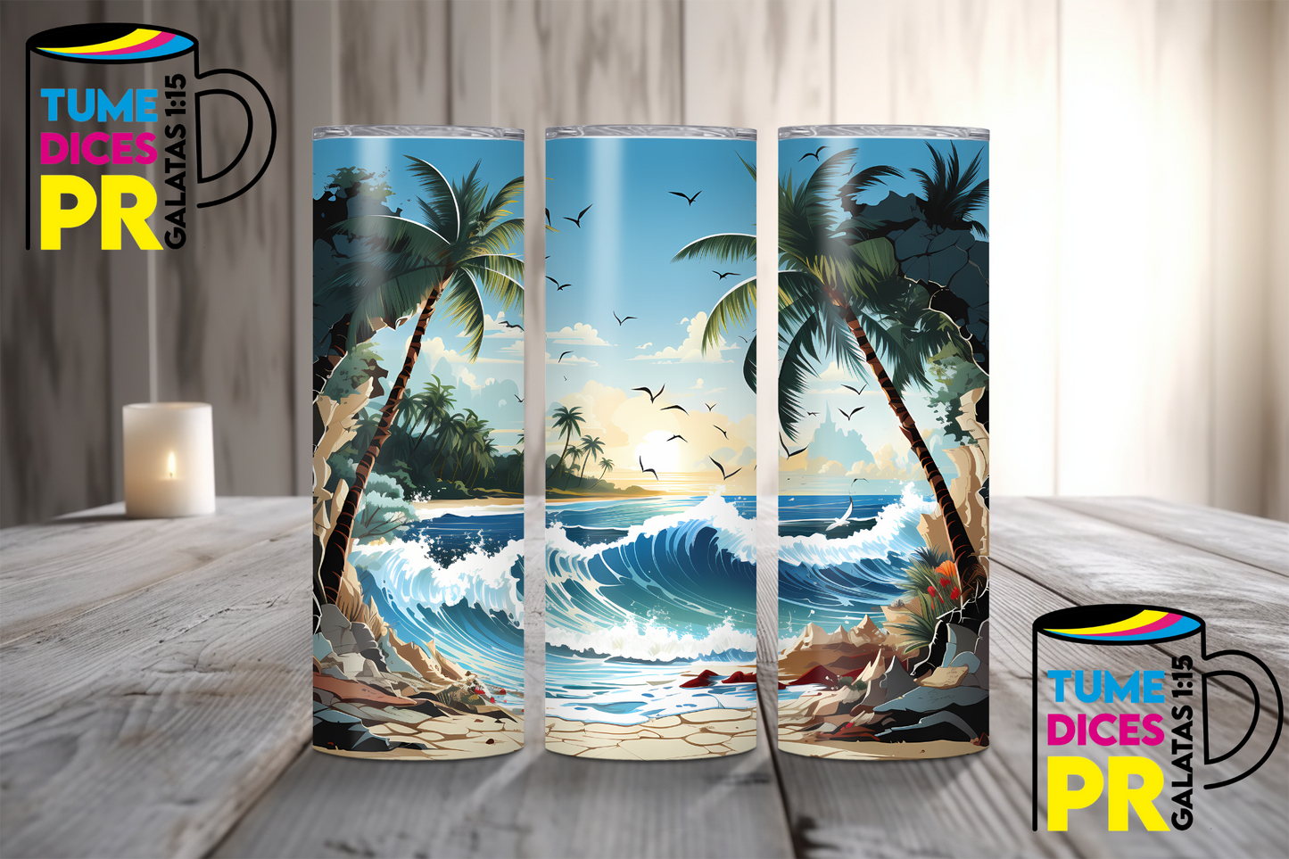 PAISAJES 2 Skinny Tumbler
