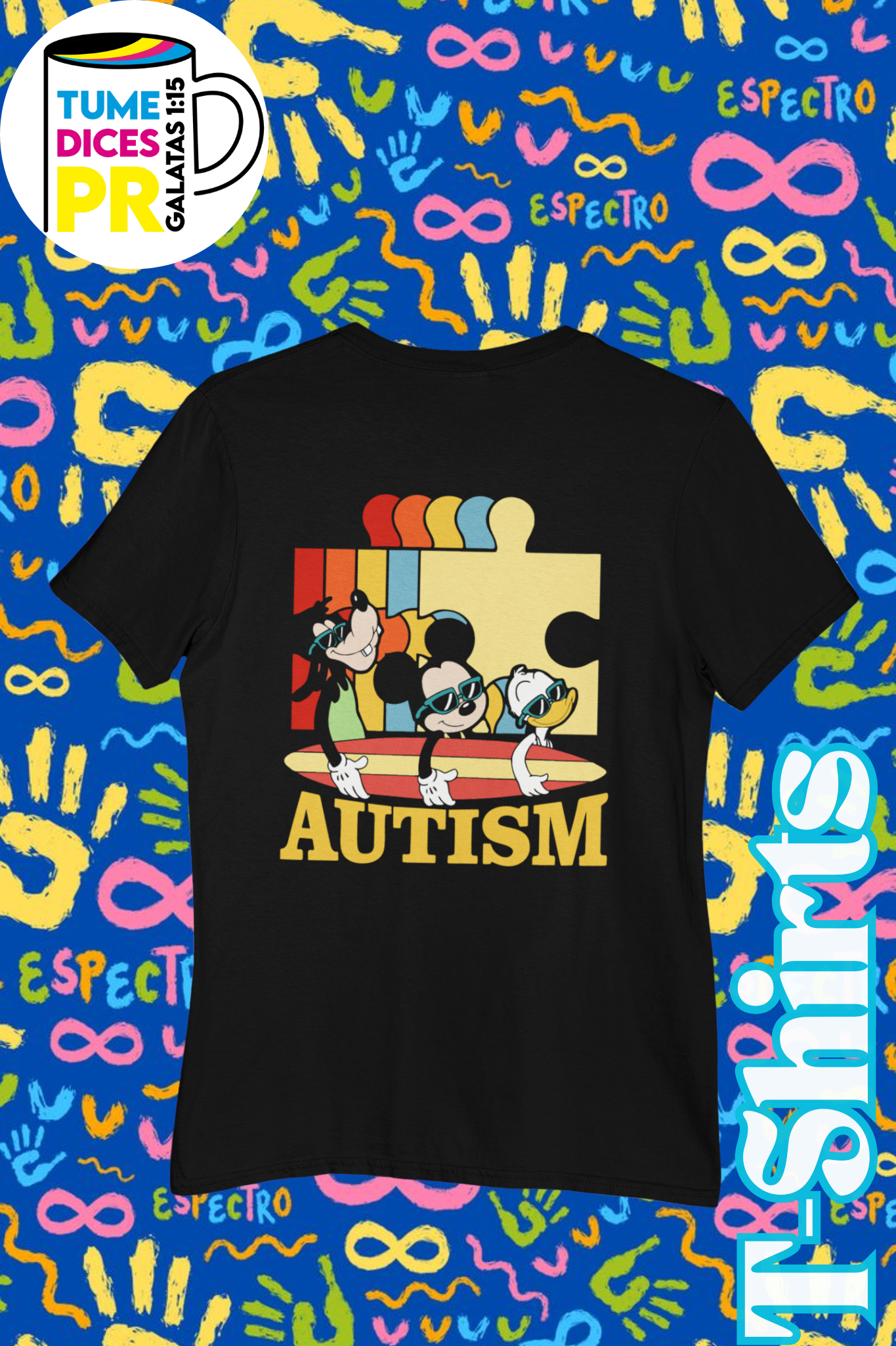 Camiseta AUTISMO 3