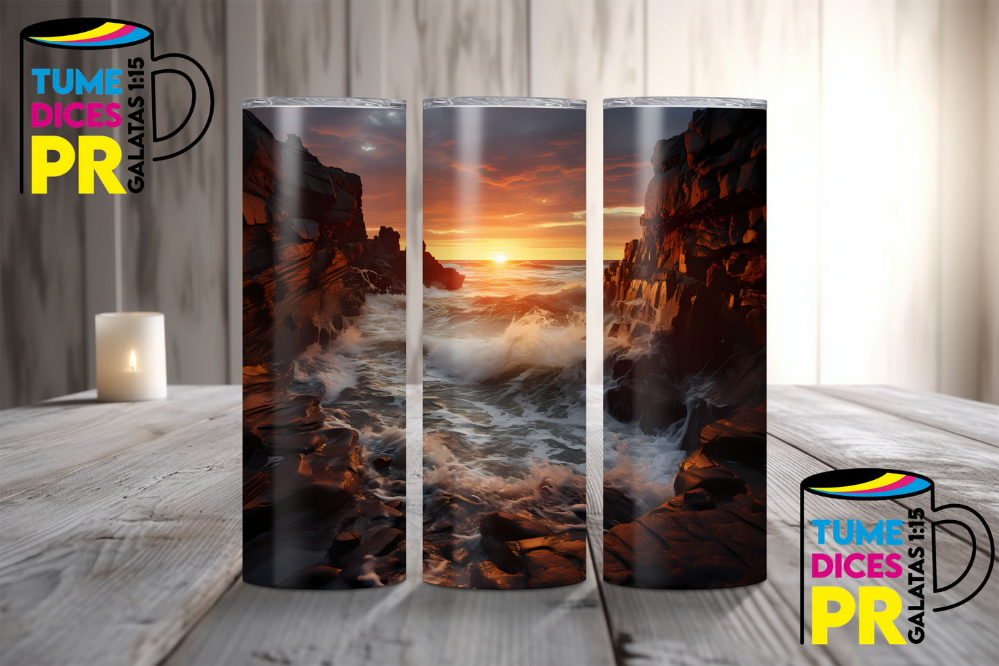 PAISAJES 2 Skinny Tumbler