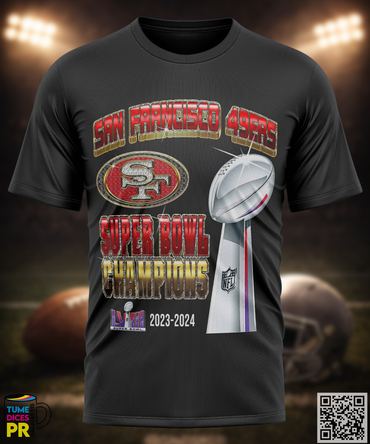 NFL 3 Camisetas
