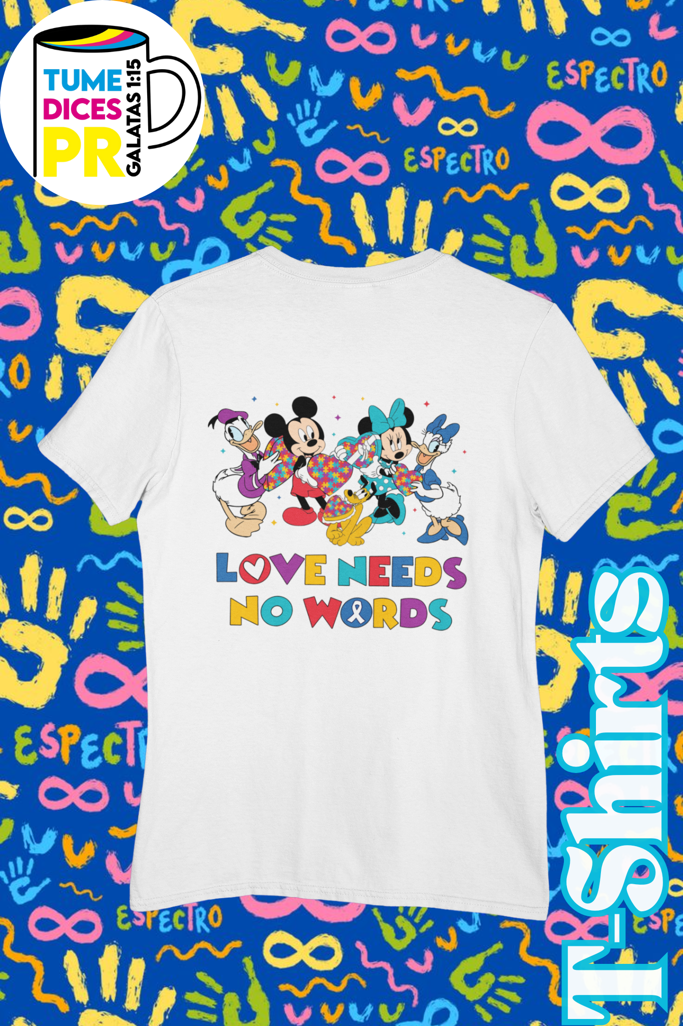 Camiseta AUTISMO 3