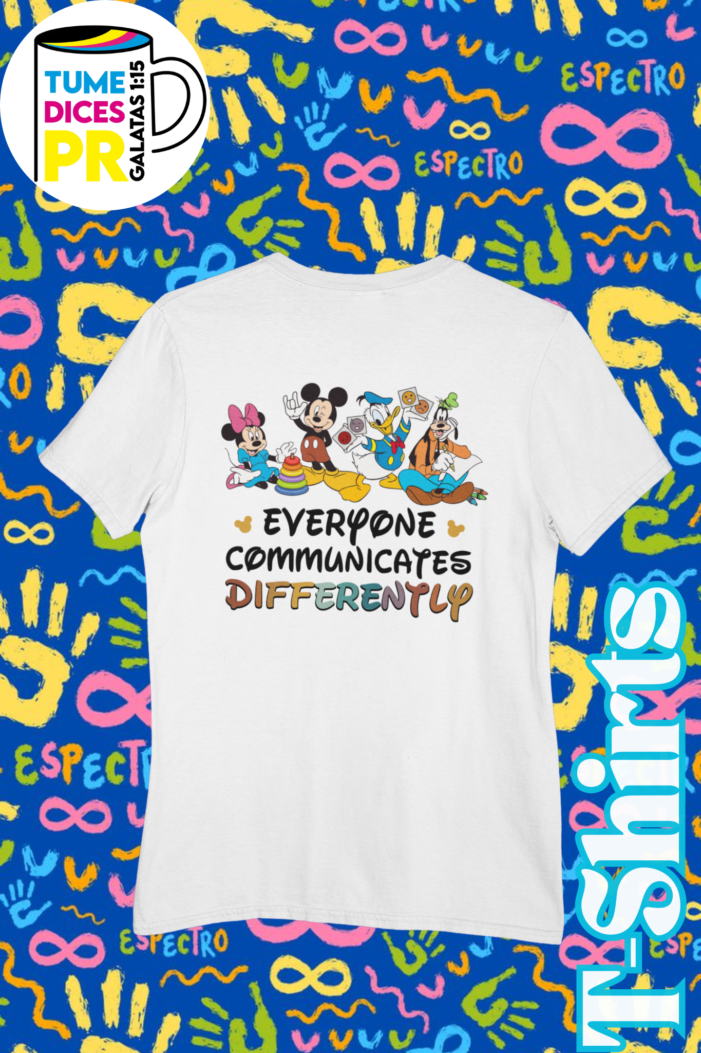 Camiseta AUTISMO 3