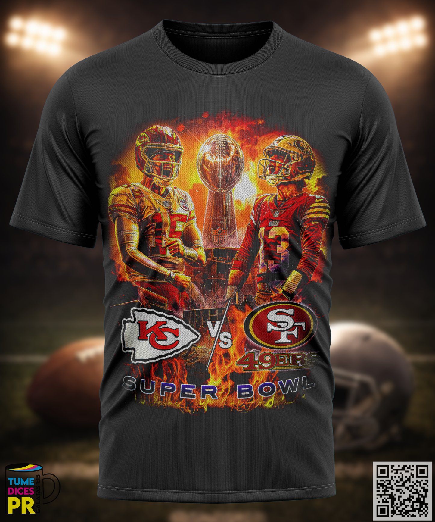 NFL 3 Camisetas