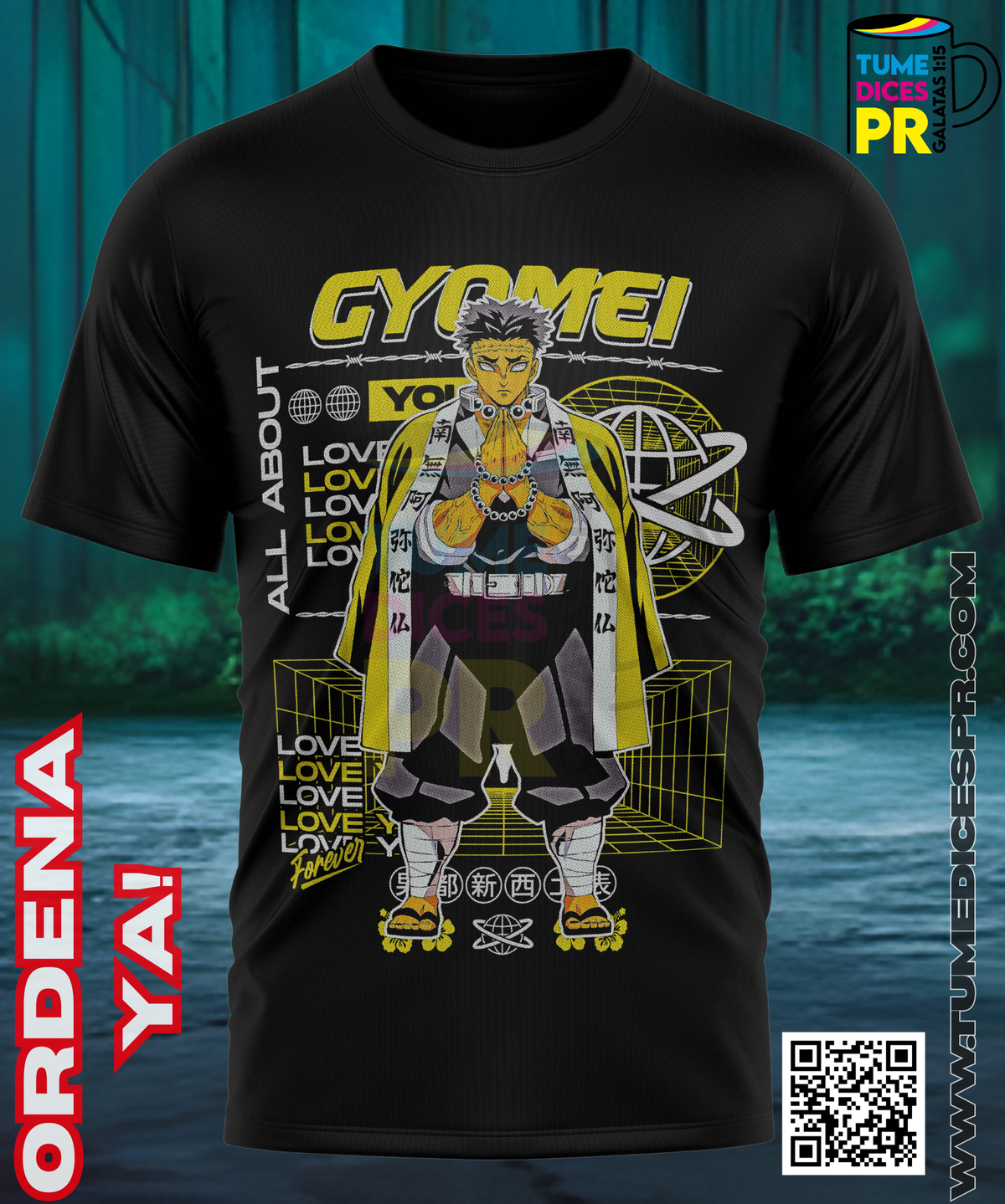 Camiseta DEMON SLAYER 2 | Algodón y poliéster | Tallas S–XL