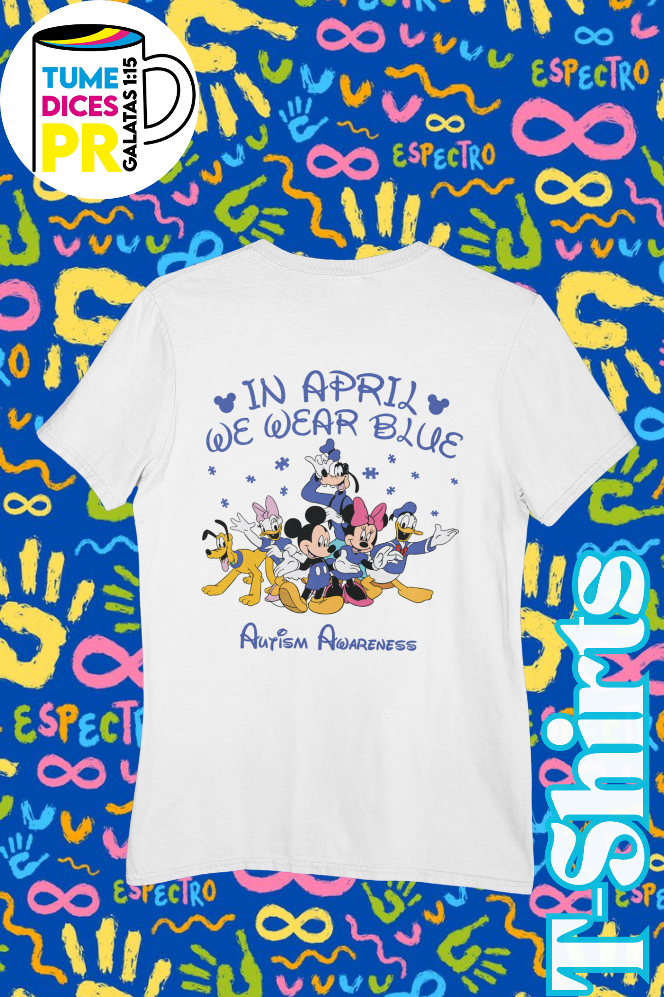 Camiseta AUTISMO 3