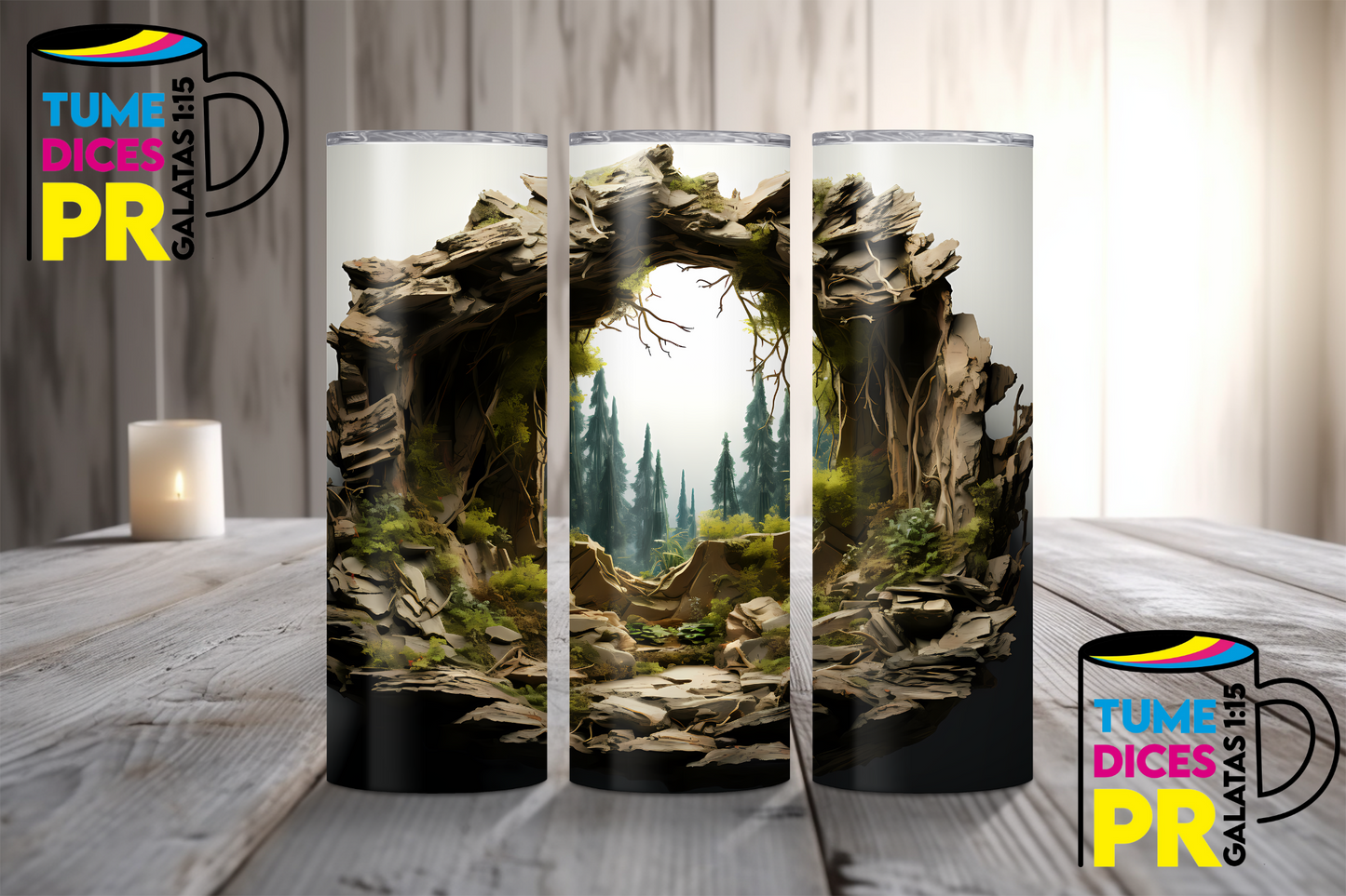 PAISAJES 2 Skinny Tumbler