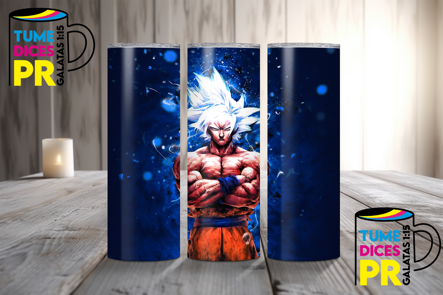 ANIME Skinny Tumbler