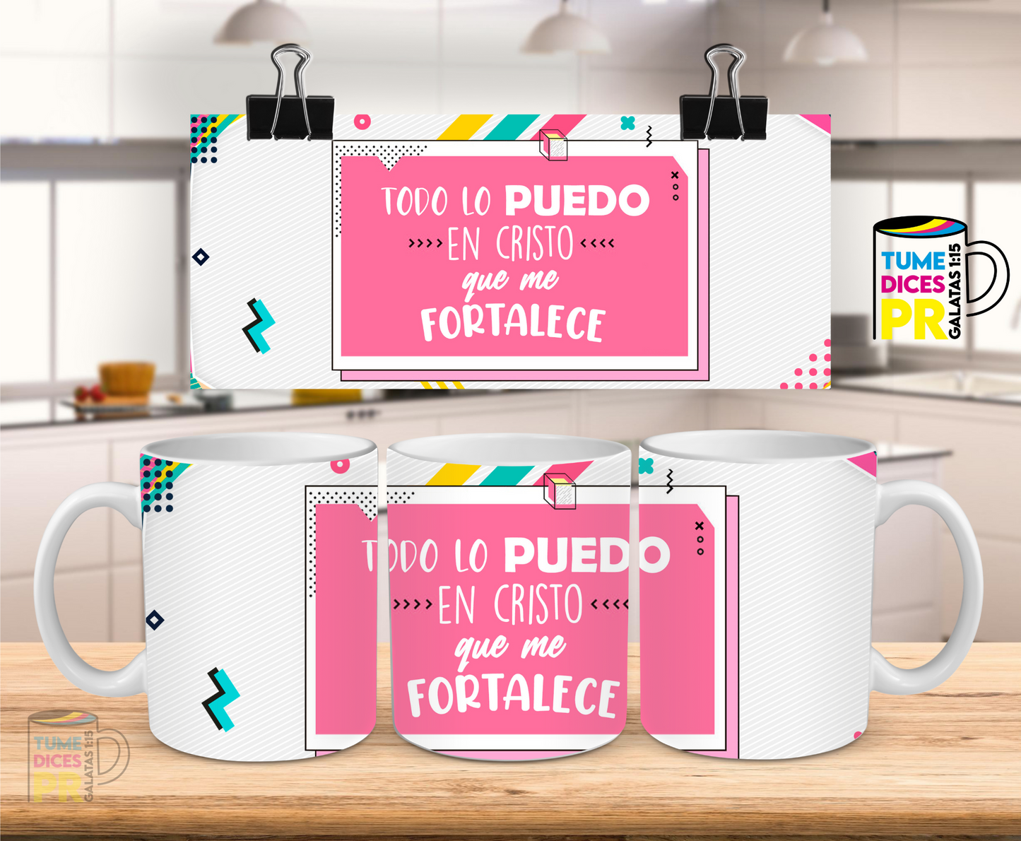 Taza Mensajes Cristianos