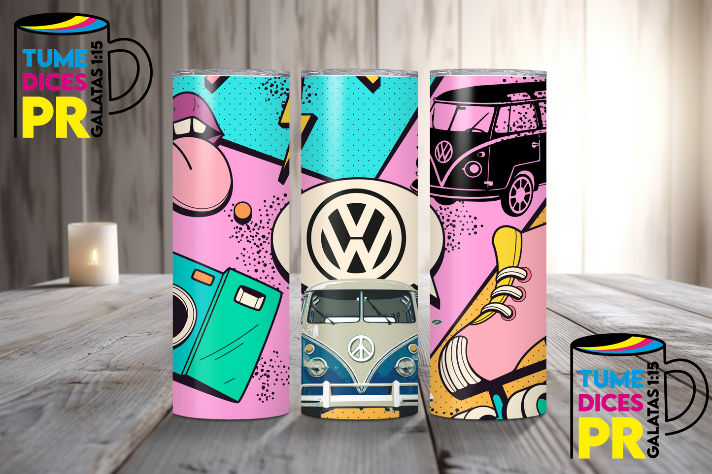 VW Skinny Tumbler