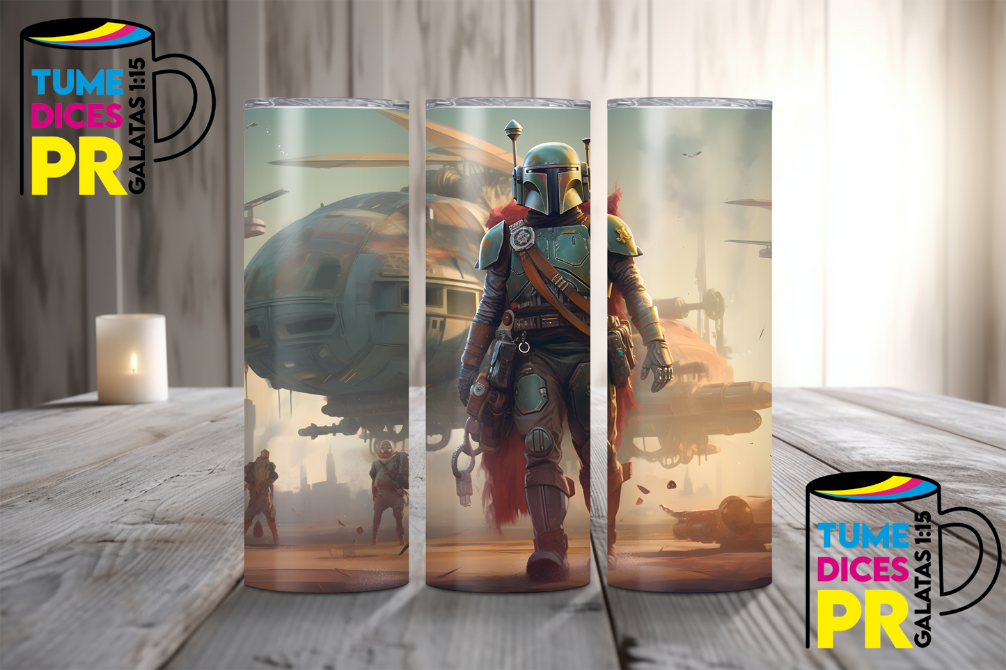 MANDALORIAN Skinny Tumbler